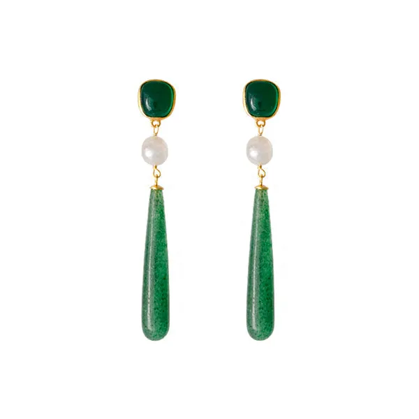 Bianc Artisan Earrings Green Shoes_Bianc-Jewellery
