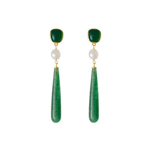 Bianc Artisan Earrings Green Shoes_Bianc-Jewellery