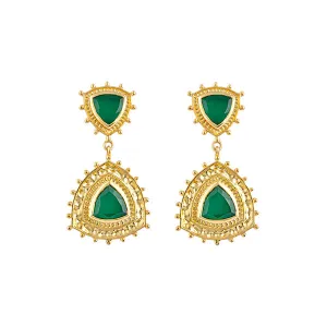 Bianc Athena Earrings Green Shoes_Bianc-Jewellery