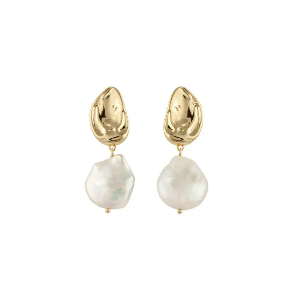 Bianc Atlantic Earring Gold Shoes_Bianc-Jewellery