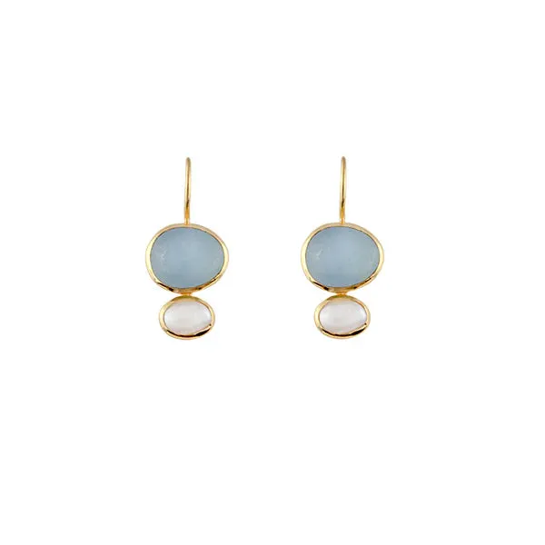 Bianc Cubism Earrings Blue Shoes_Bianc-Jewellery
