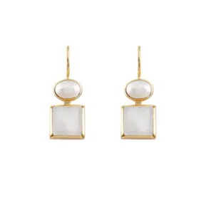 Bianc Driftwood Gold Earrings Shoes_Bianc-Jewellery