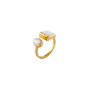 Bianc Driftwood Ring Gold Shoes_Bianc-Jewellery
