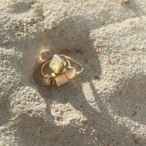 Bianc Driftwood Ring Gold Shoes_Bianc-Jewellery
