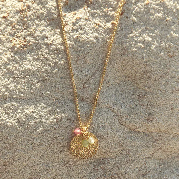 Bianc Ginger Necklace Gold Shoes_Bianc-Jewellery