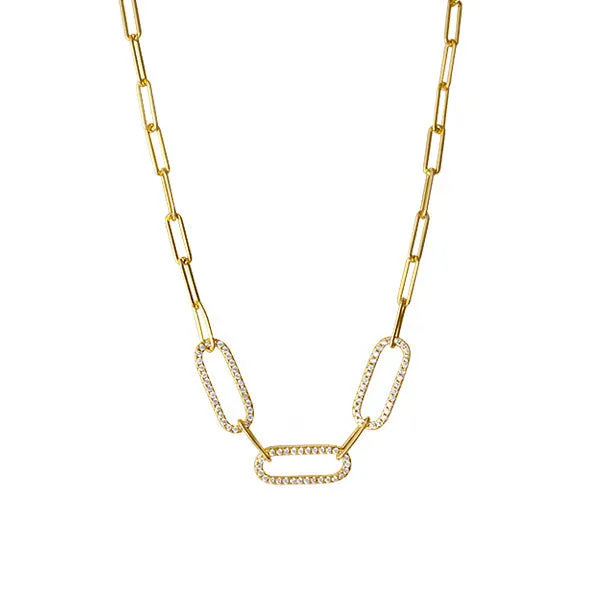 Bianc Illuminate Necklace Gold Shoes_Bianc-Jewellery