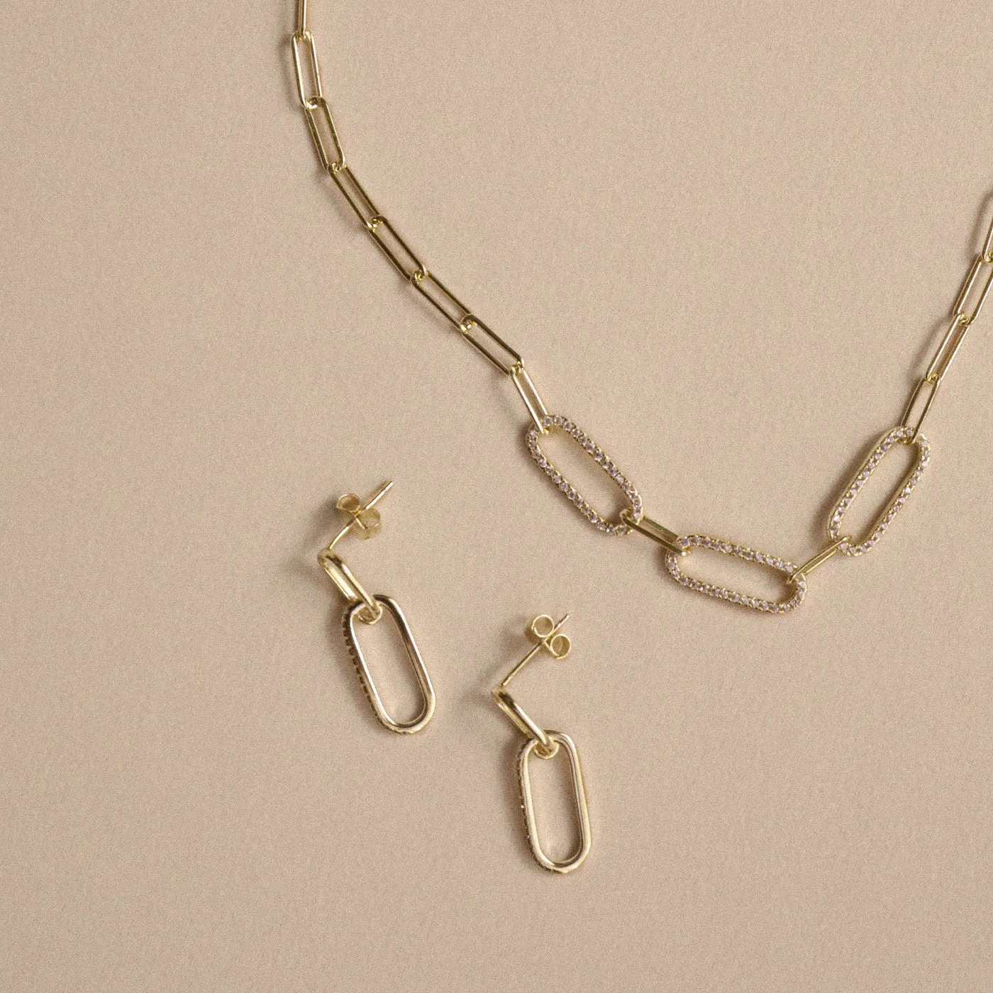Bianc Illuminate Necklace Gold Shoes_Bianc-Jewellery