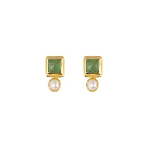Bianc Impressionist Earrings Green Shoes_Bianc-Jewellery