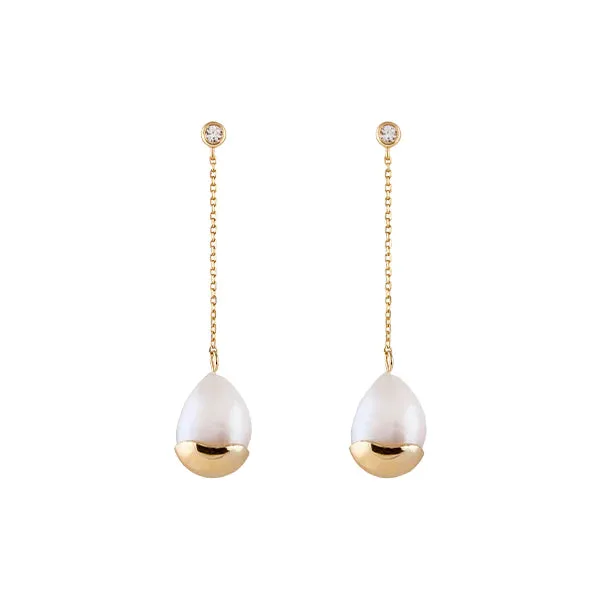 Bianc Marine Gold Earrings Shoes_Bianc-Jewellery