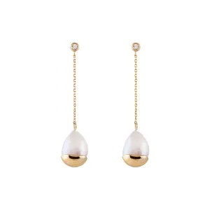 Bianc Marine Gold Earrings Shoes_Bianc-Jewellery