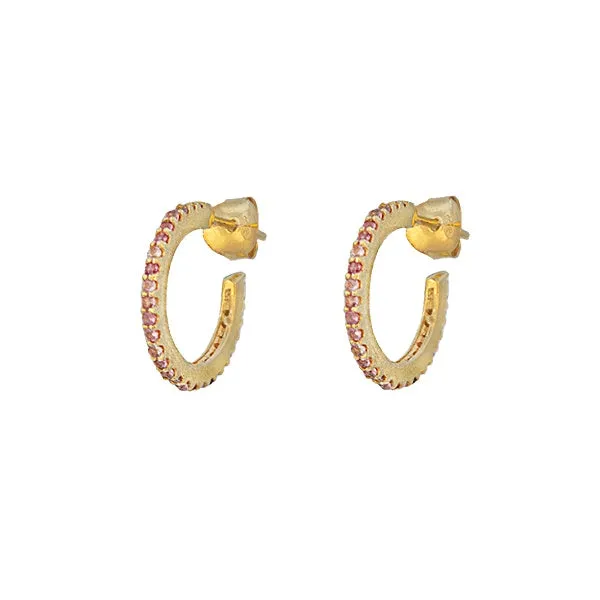 Bianc Marrakesh Earrings Pink Tourmaline Shoes_Bianc-Jewellery