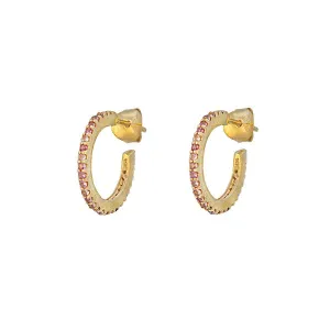 Bianc Marrakesh Earrings Pink Tourmaline Shoes_Bianc-Jewellery