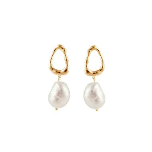 Bianc Ocean Earrings Gold Shoes_Bianc-Jewellery
