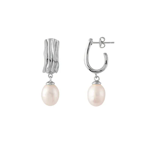 Bianc Sandy Earrings Silver Shoes_Bianc-Jewellery