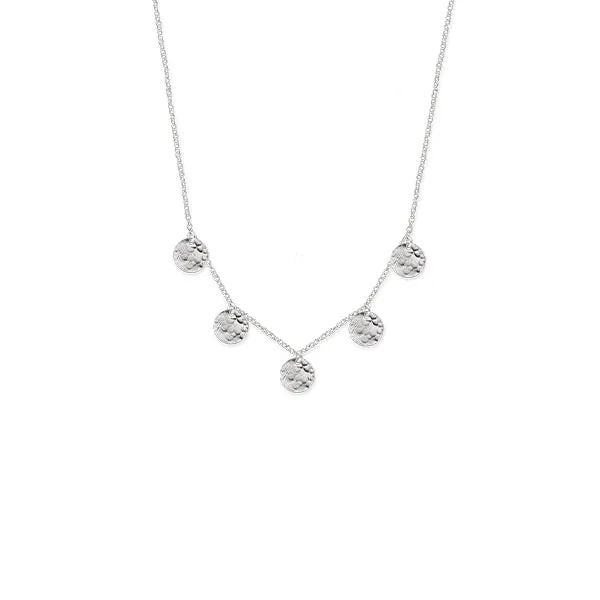 Bianc Scattered Jingle Necklace Silver Shoes_Bianc-Jewellery