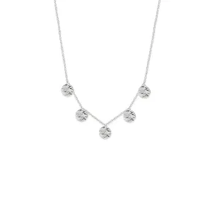 Bianc Scattered Jingle Necklace Silver Shoes_Bianc-Jewellery