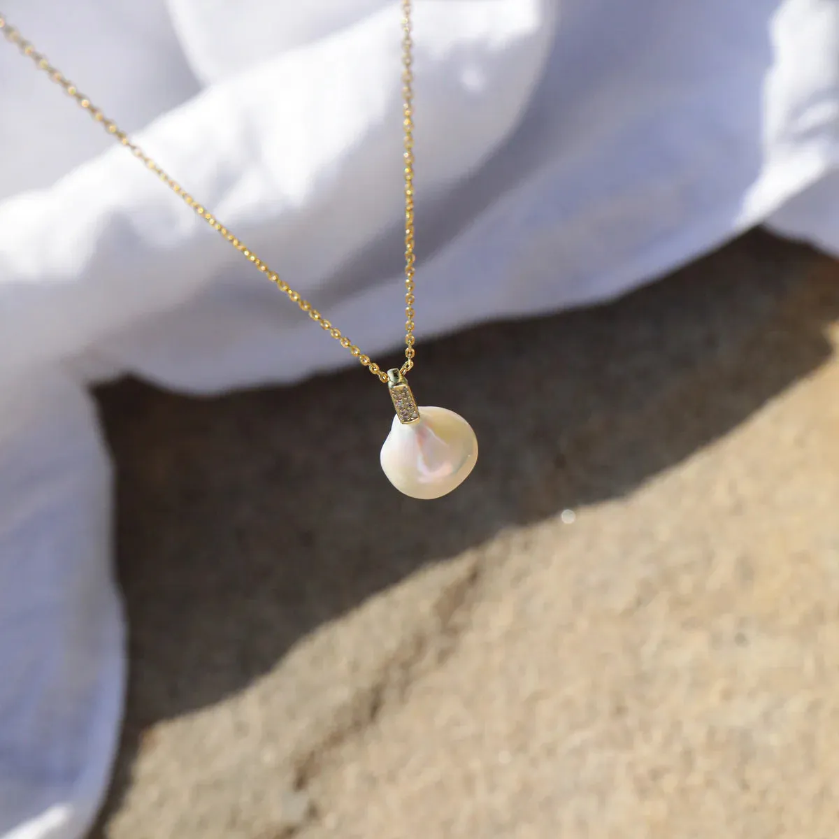 Bianc Seasalt Necklace Gold Shoes_Bianc-Jewellery