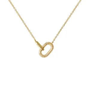 Bianc Sparkle Oblong Necklace Shoes_Bianc-Jewellery