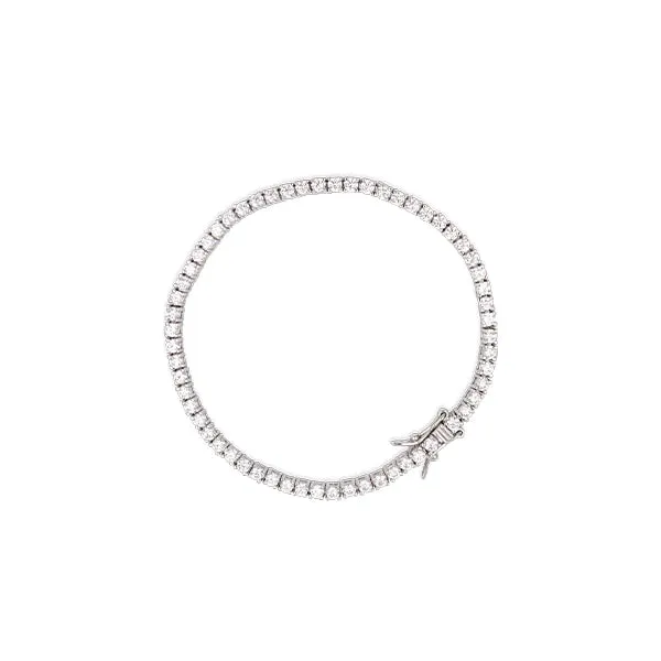 Bianc Tennis Bracelet Small Silver Shoes_Bianc-Jewellery