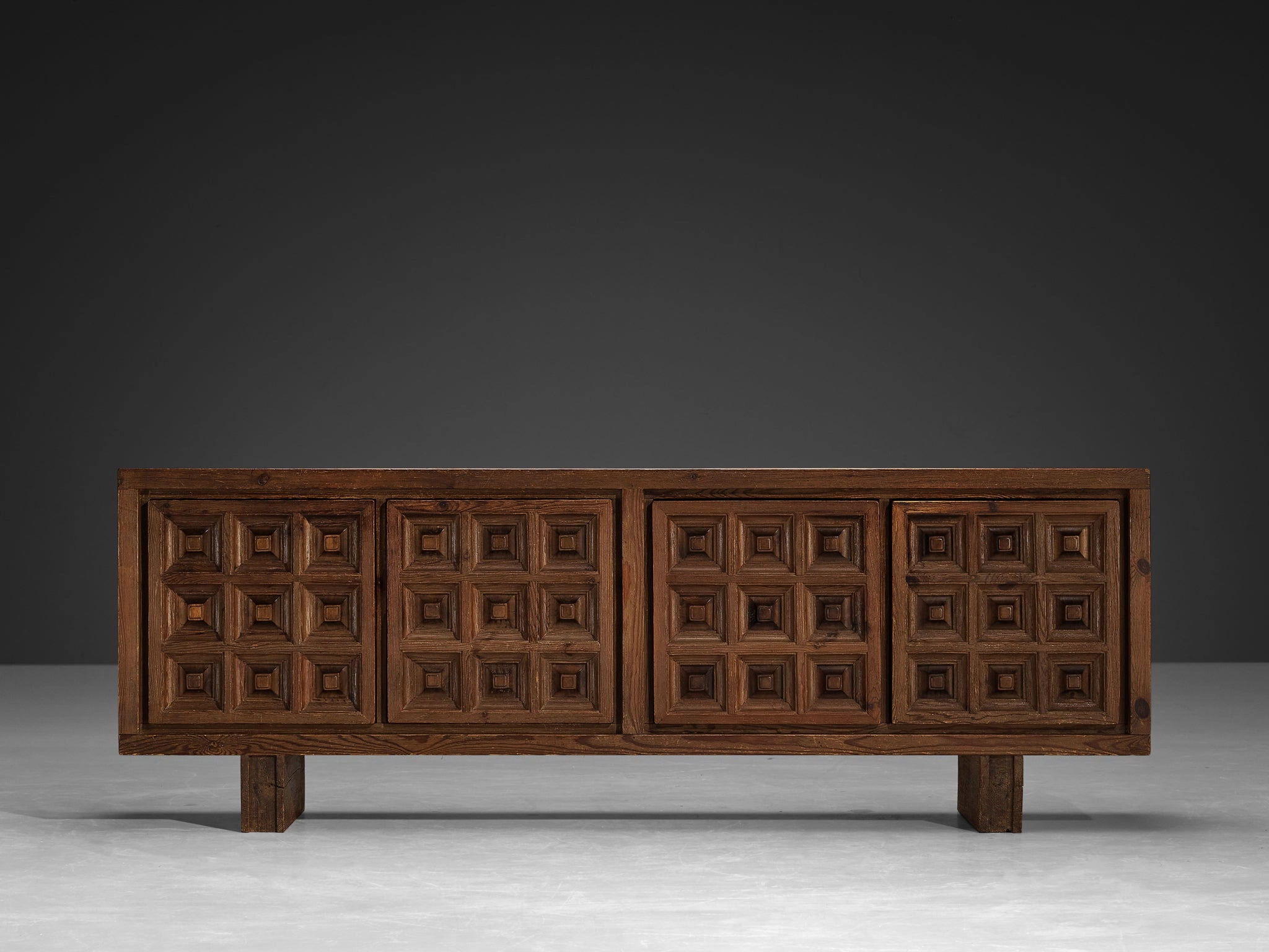 Biosca Spanish Sideboard in Stained Pine