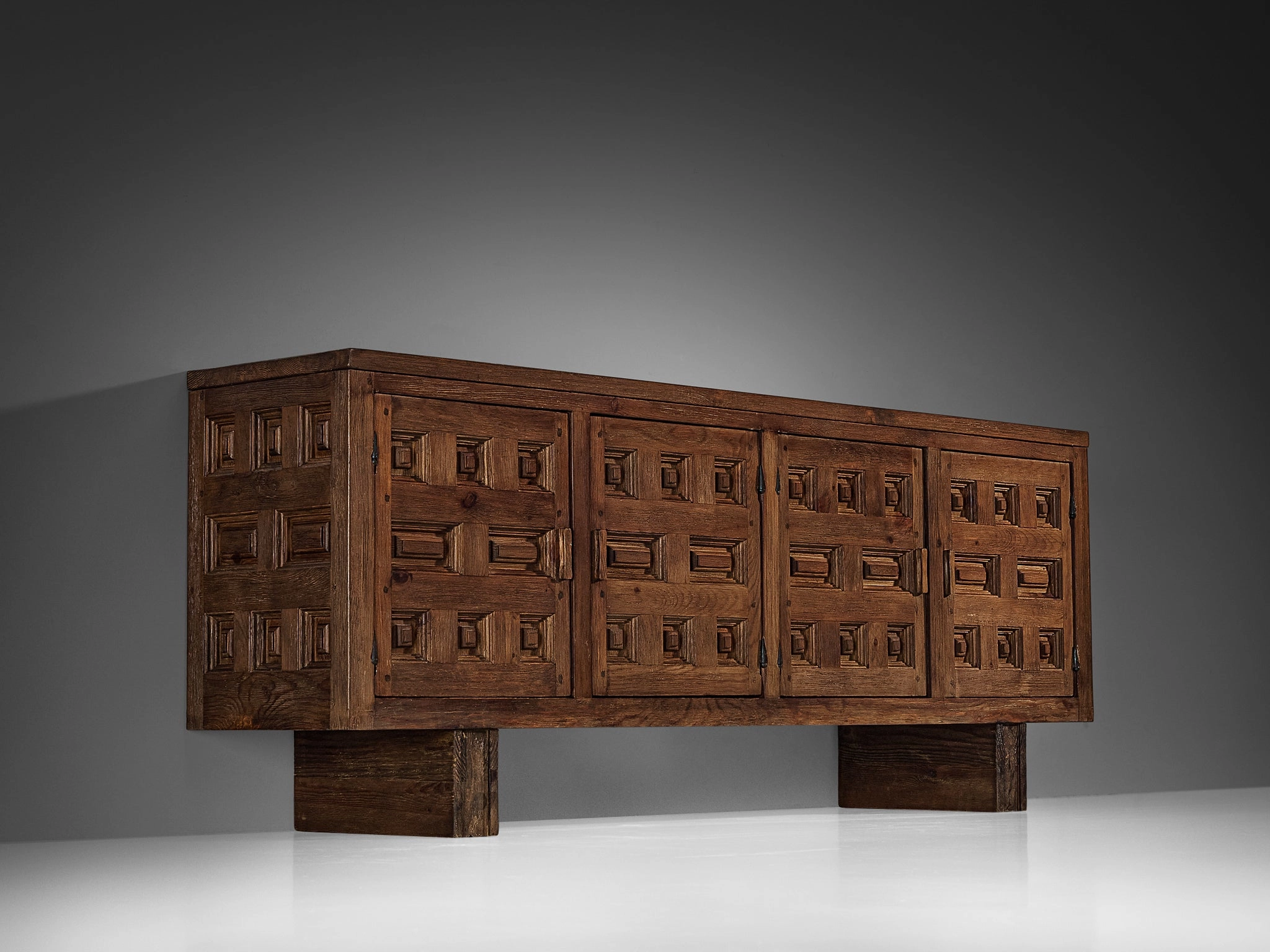 Biosca Spanish Sideboard in Stained Pine