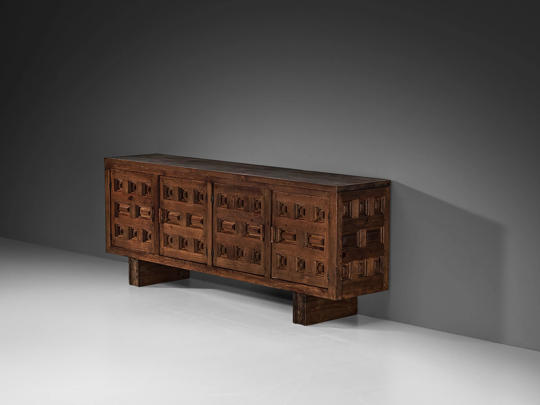 Biosca Spanish Sideboard in Stained Pine