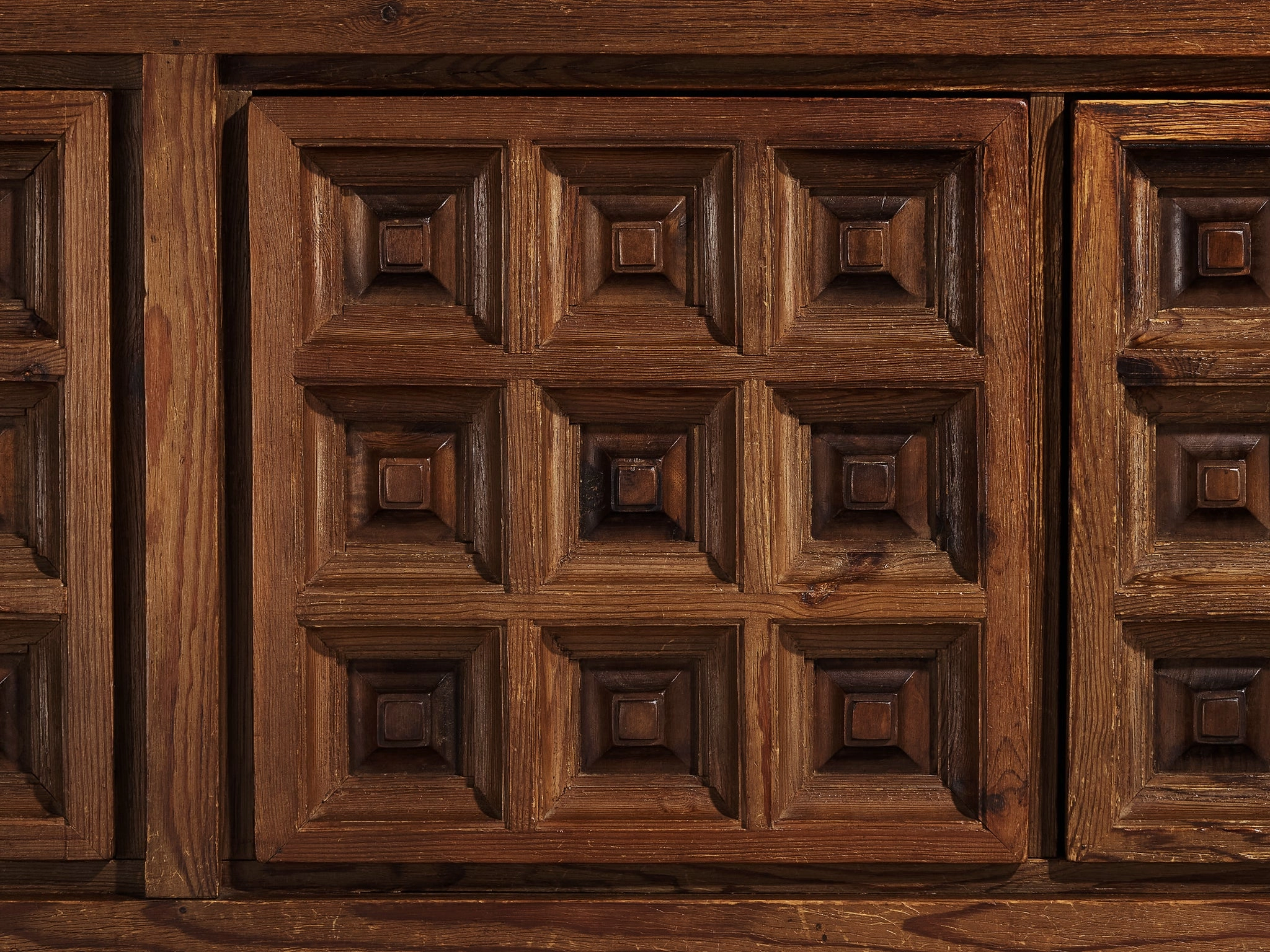 Biosca Spanish Sideboard in Stained Pine