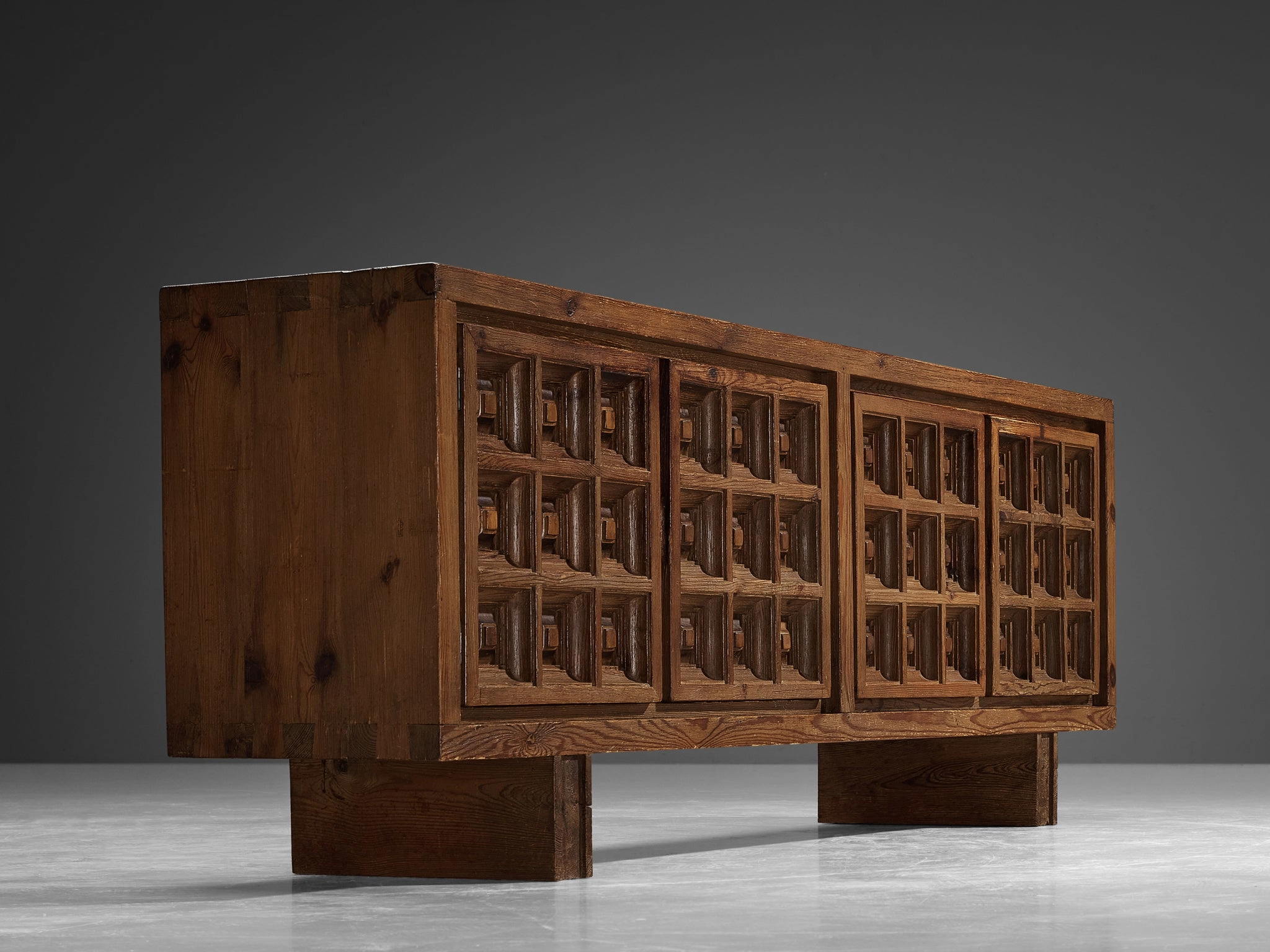 Biosca Spanish Sideboard in Stained Pine