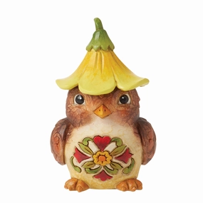 Bird with Flower Hat Figurine figurines,decorative figurines,home accents