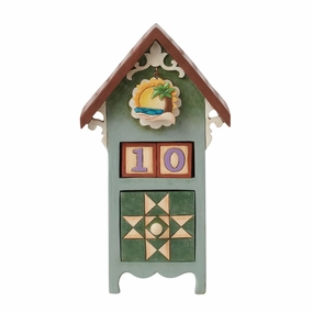Birdhouse Perpetual Calendar figurines,decorative figurines,home accents