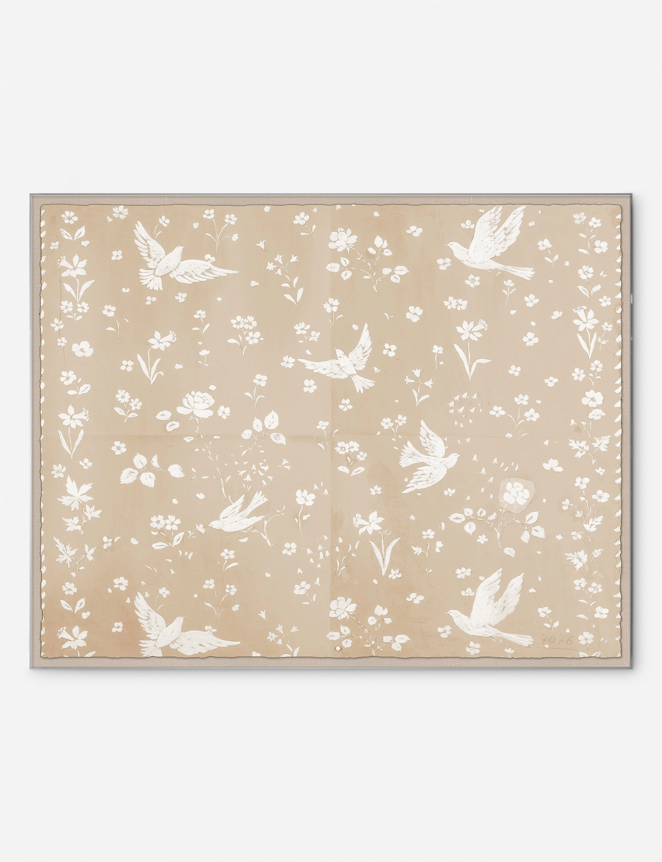Birds and Flowers Print by Paule Marrot