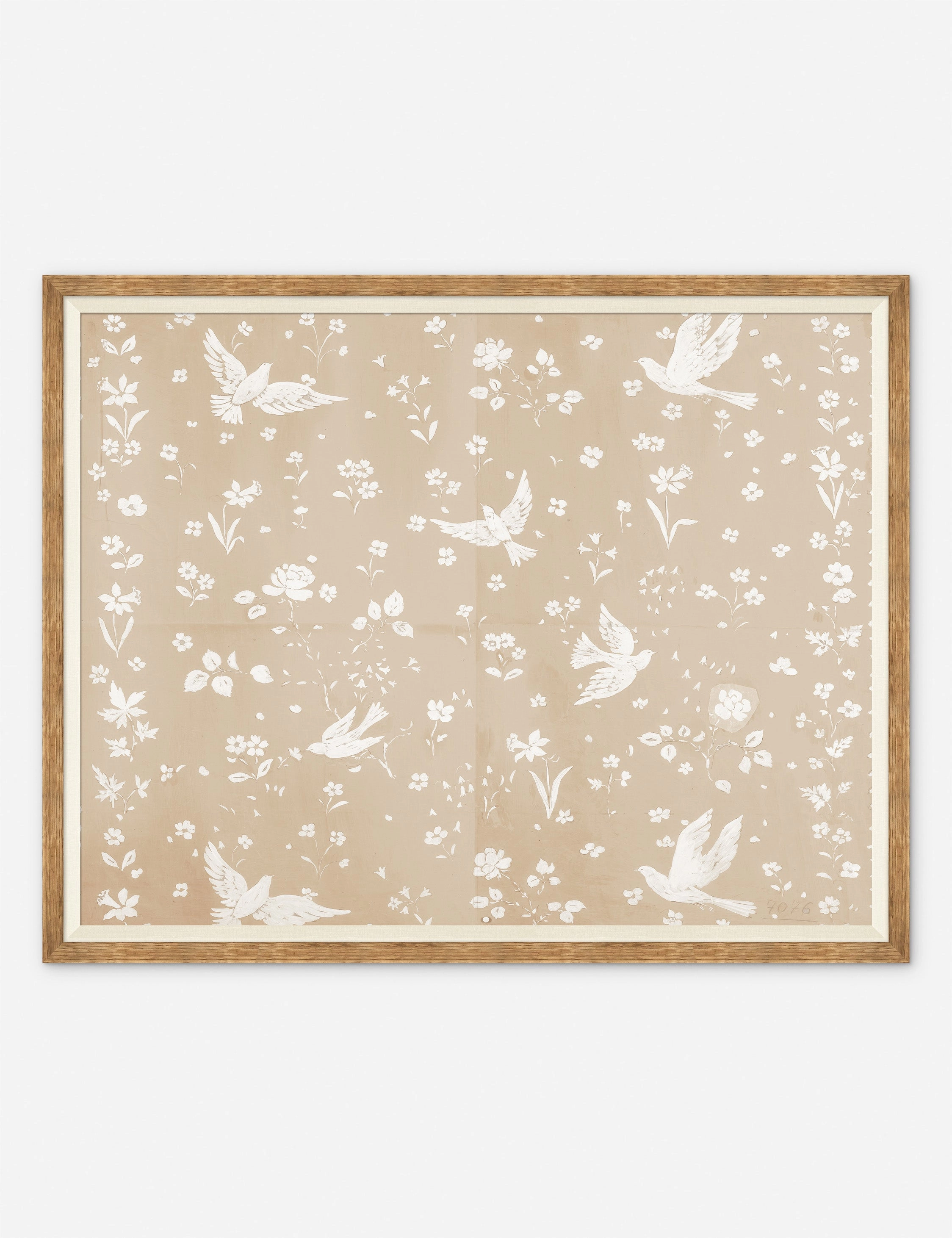 Birds and Flowers Print by Paule Marrot