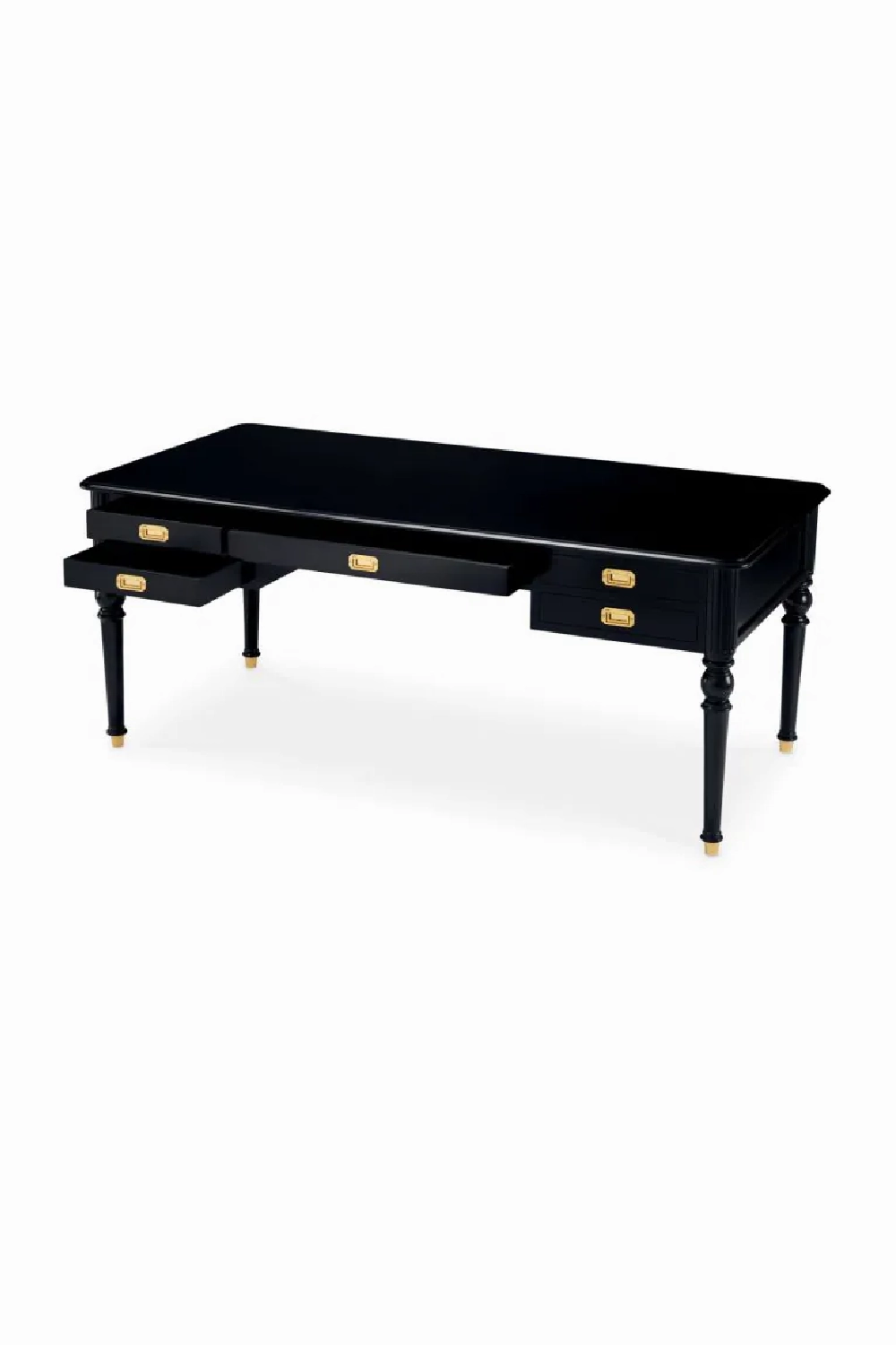 Black 5-Drawer Desk | Met x Eichholtz Wimbledon