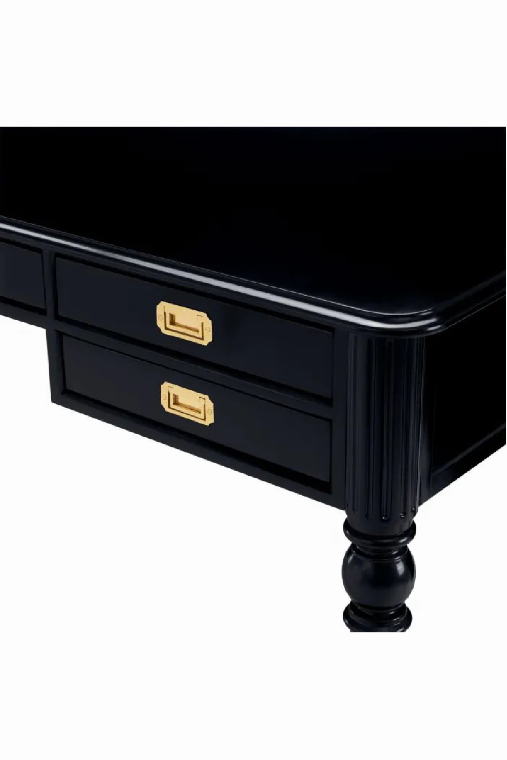 Black 5-Drawer Desk | Met x Eichholtz Wimbledon