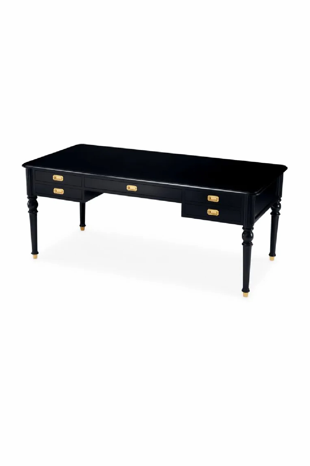 Black 5-Drawer Desk | Met x Eichholtz Wimbledon