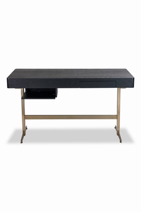 Black Ash Veneer Desk | Liang & Eimil Omega desk,home desk,workstation
