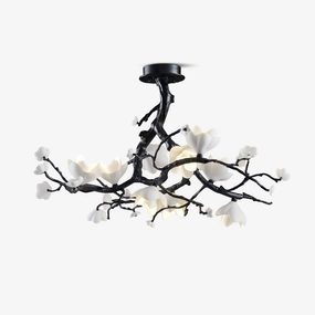 Black Copper Tree Chandelier chandelier,ceiling light,decorative lighting