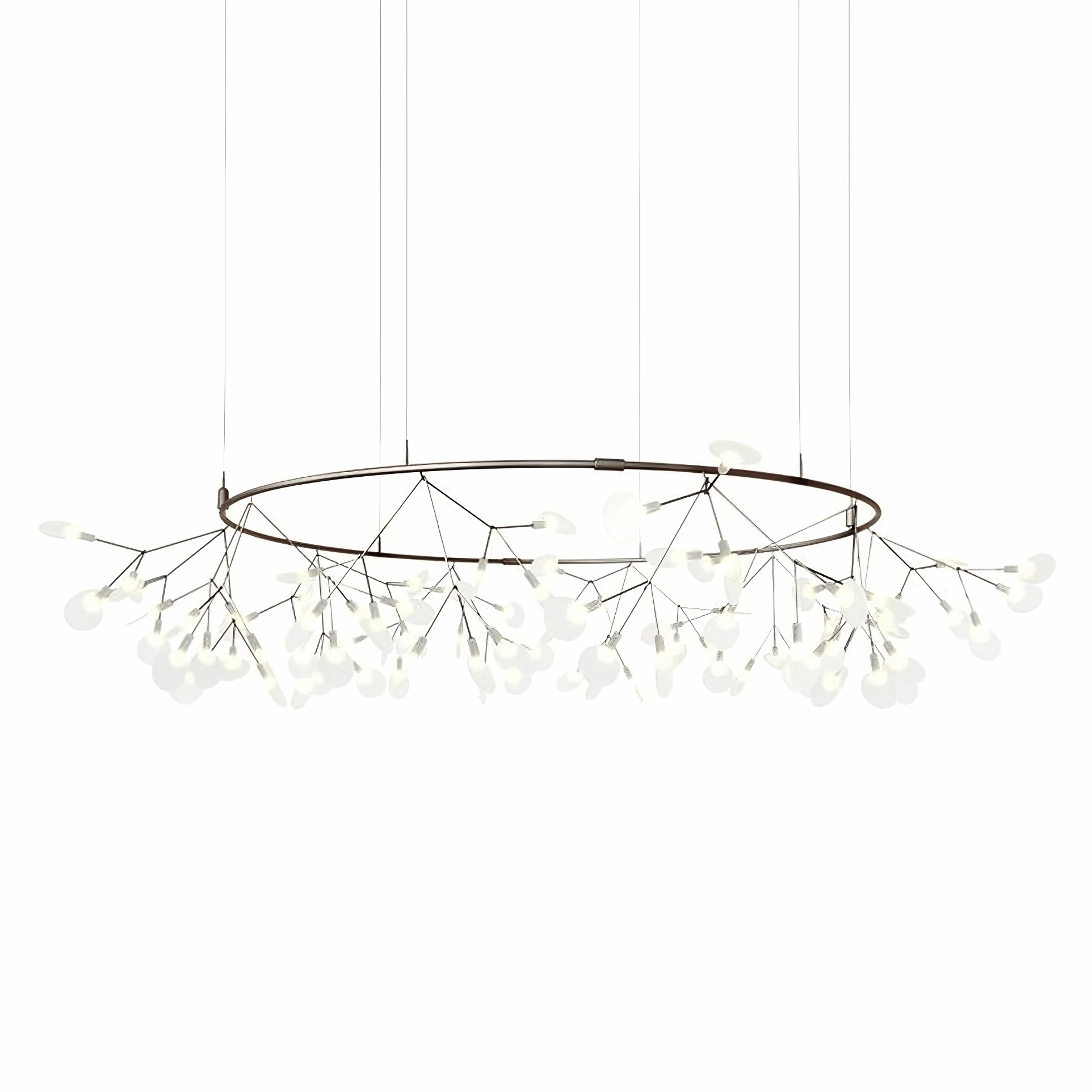 Black Firefly LED Chandelier