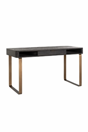 Black Modern Rustic Desk | OROA Blackbone desk,home desk,workstation