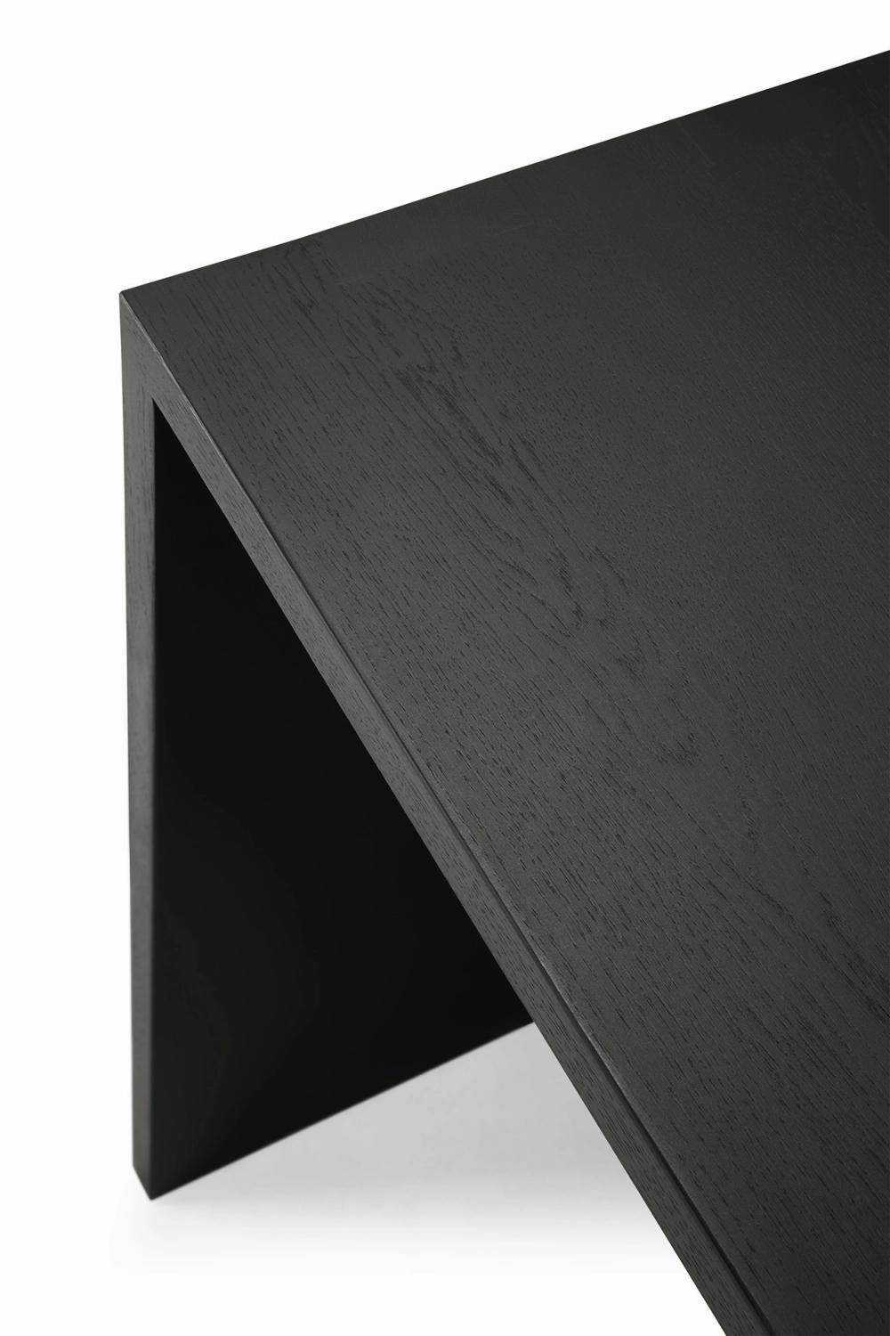 Black Oak Minimalist Desk | Ethnicraft U