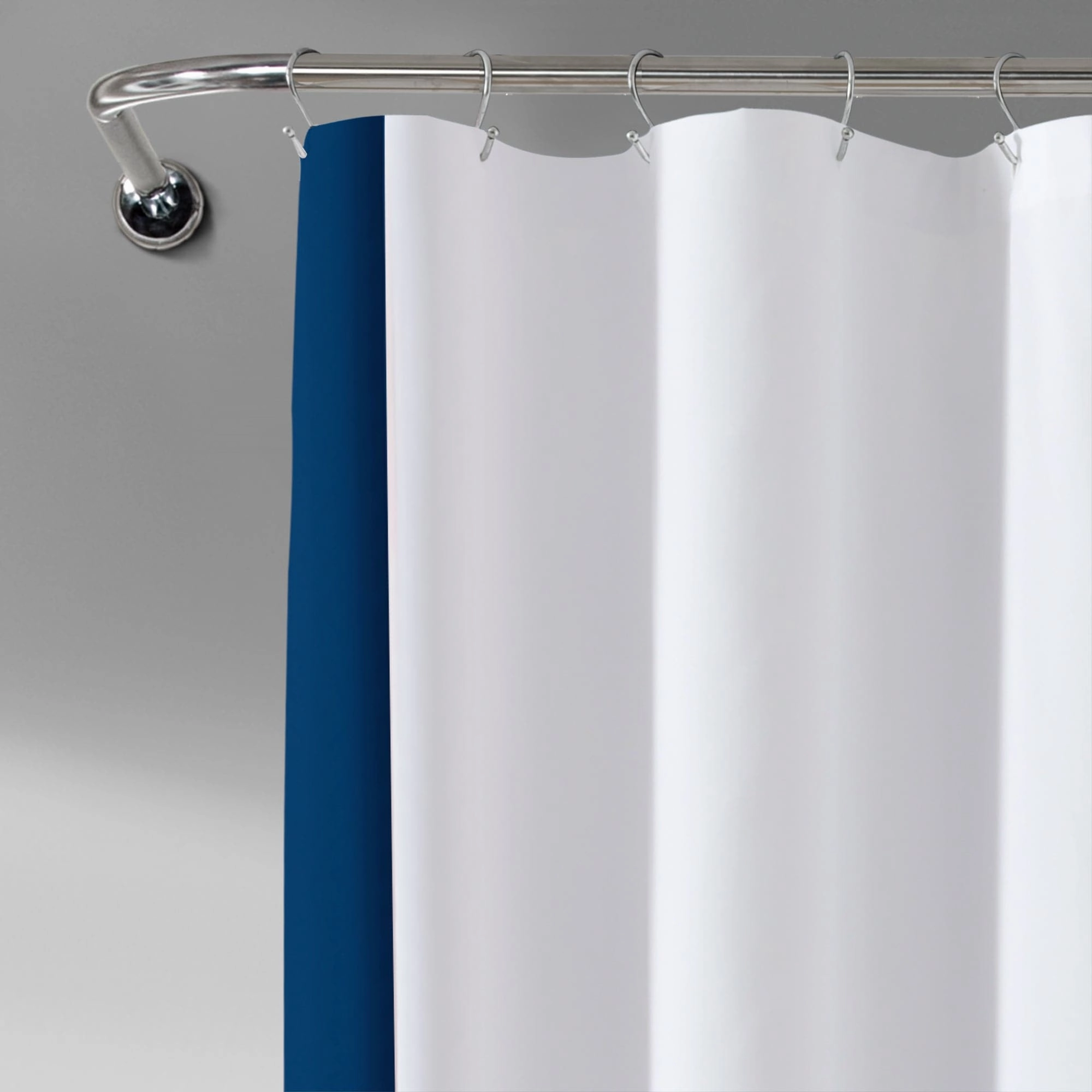 Block Border Shower Curtain