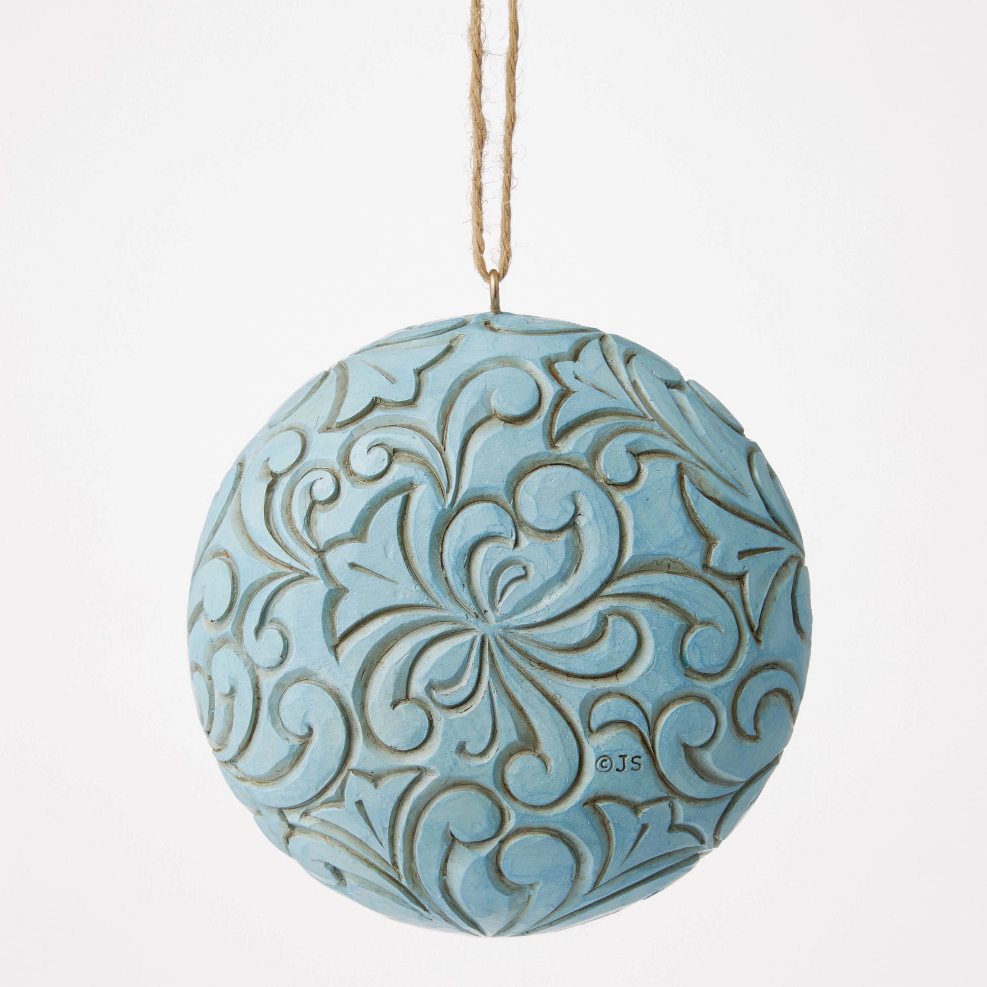 Blue & Gold Holy Family Orn