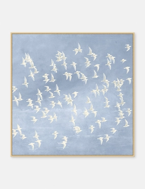 Blue Day Flight 1 Print wall art,canvas print,home wall decor