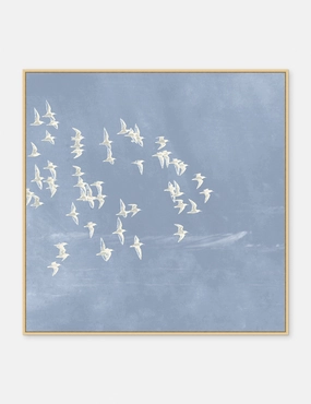 Blue Day Flight 2 Print wall art,canvas print,home wall decor