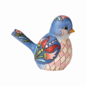 Blue Floral Bird figurines,decorative figurines,home accents
