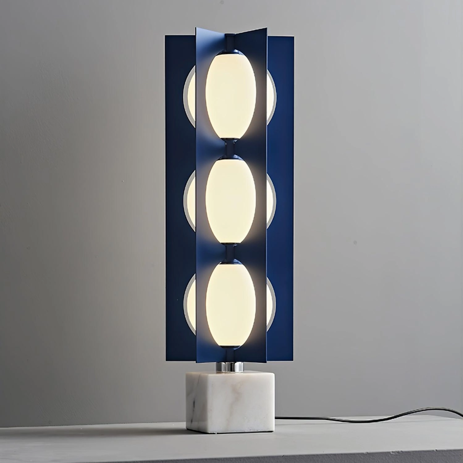 Blue Kleos Floor Lamp