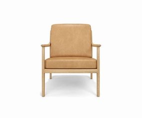 Bodie Cane Back Leather Lounge Chair sofa,couch,living room furniture