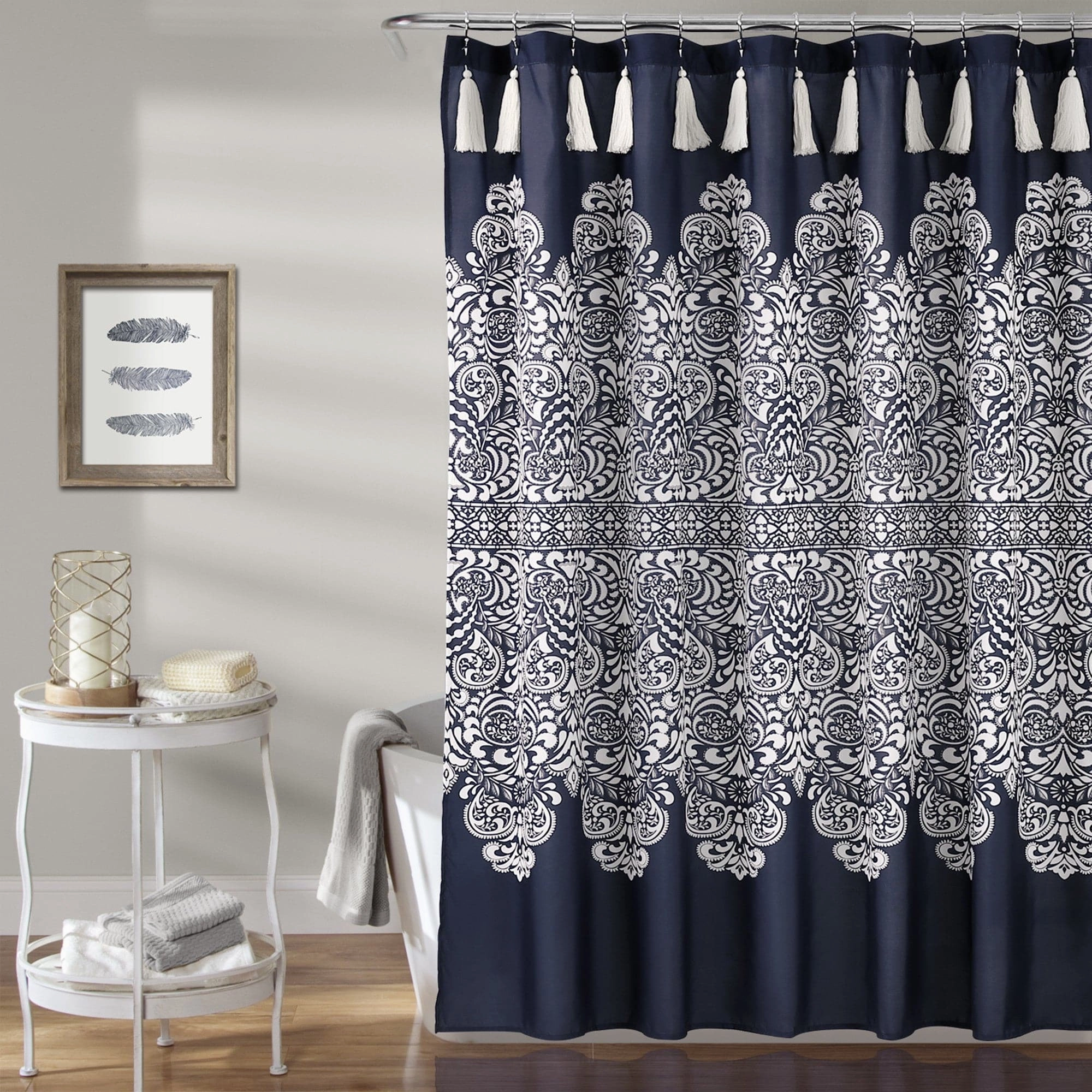 Boho Medallion Shower Curtain shower curtain,bath curtain,bathroom decor