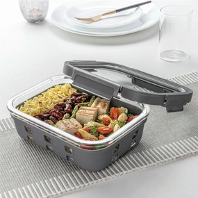 Borosil Klip n Store Plus Rectangular Glass Container food storage,storage containers,kitchen storage