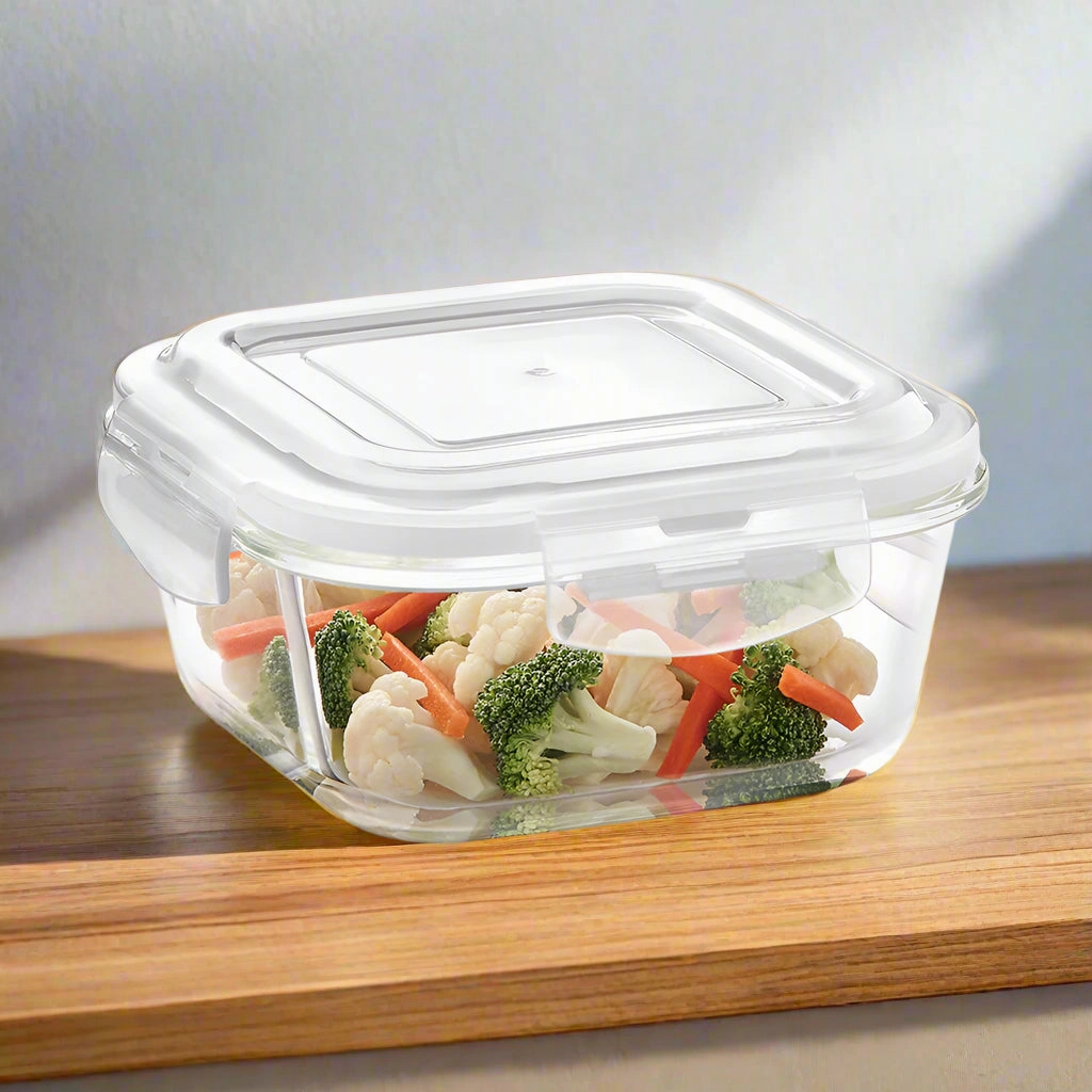 Borosil Klip n Store Square Glass Container food storage,storage containers,kitchen storage